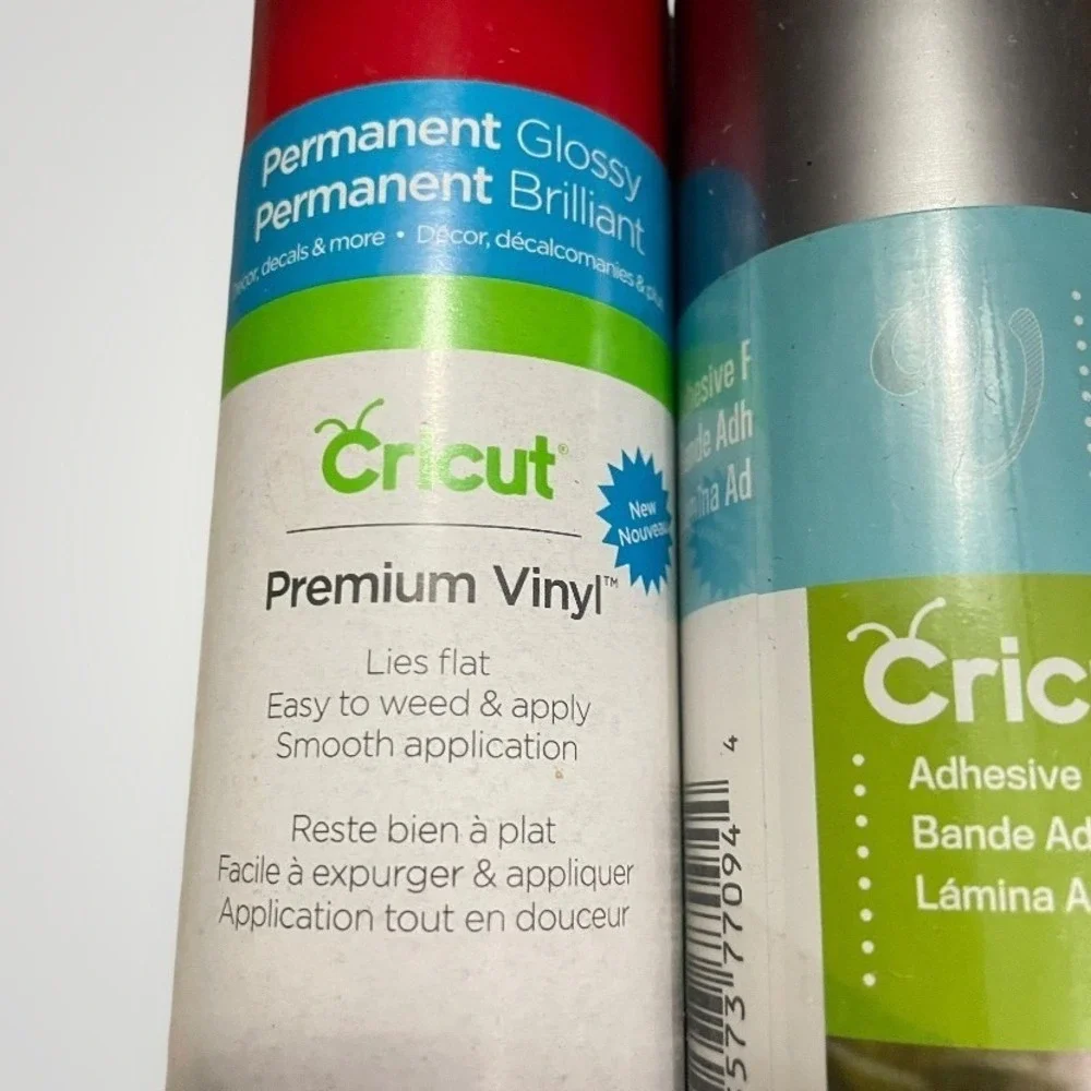 Cricut Siser HTV Vinyl Bundle Lot 9 Permanent Removable Floral Metallic‎ Craft